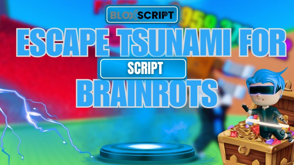 Escape Tsunami Brainrots Script GUI